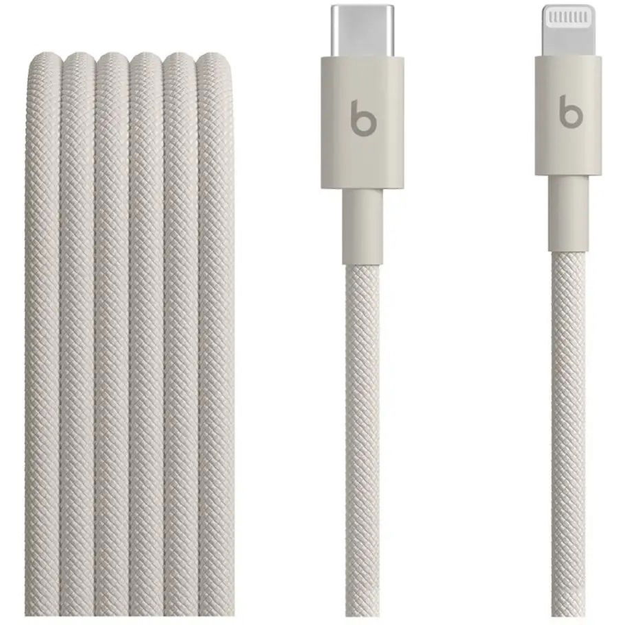 Apple Beats USB-C to Lightning Woven Cable (1.5m) - Surge Stone (mdgl4ee/a)