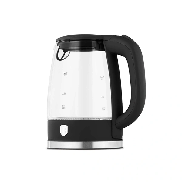 Rýchlovarná kanvica sklenená 1,7 L Matte Black Collection