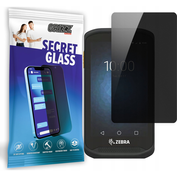  GrizzGlass Szkło prywatyzujące GrizzGlass SecretGlass do Zebra TC25