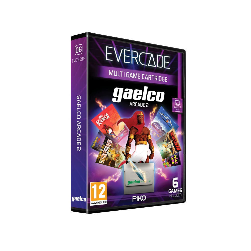 Evercade A6 Gaelco Arcade 2 6in1 Retró játékszoftver csomag - Evercade (PC - Dobozos játék)