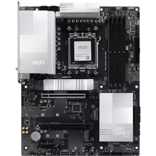 MSI PRO X870E-S EVO WIFI bundkort AMD X870E Sokkel AM5 ATX