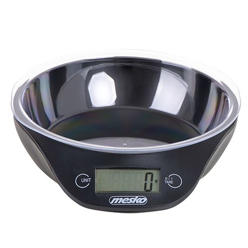 Kuchynská váha Mesko-AGD MS3164 čierna 5 kg (MS3164)