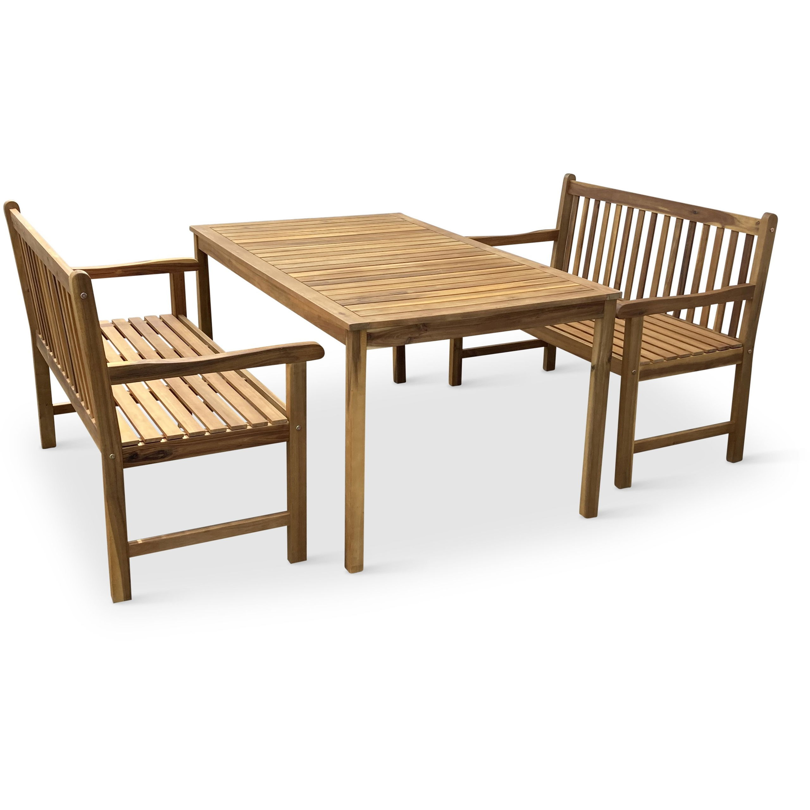 NOELA szett COPENHAGEN/KORY 1 asztal + 2 pad (N/A)