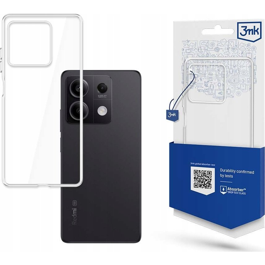 3mk Armor átlátszó, TPU anyagú Telefontok Redmi Note 13 4G (5903108552066)