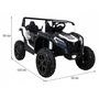 Ramiz Buggy ATV Strong Terepjáró - Fekete/Fehér