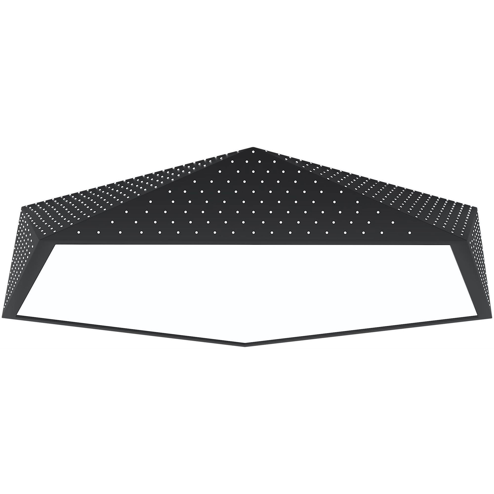 Immax NEO BRILIANT Smart mennyezeti lámpa 80cm 56W 3920lm fekete Zigbee 3.0 (07151-B80)