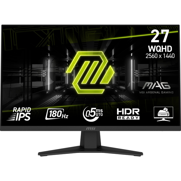 MSI MAG 274QF LCD monitor 68,6 cm (27") 2560 x 1440 px Wide Quad HD Čierna