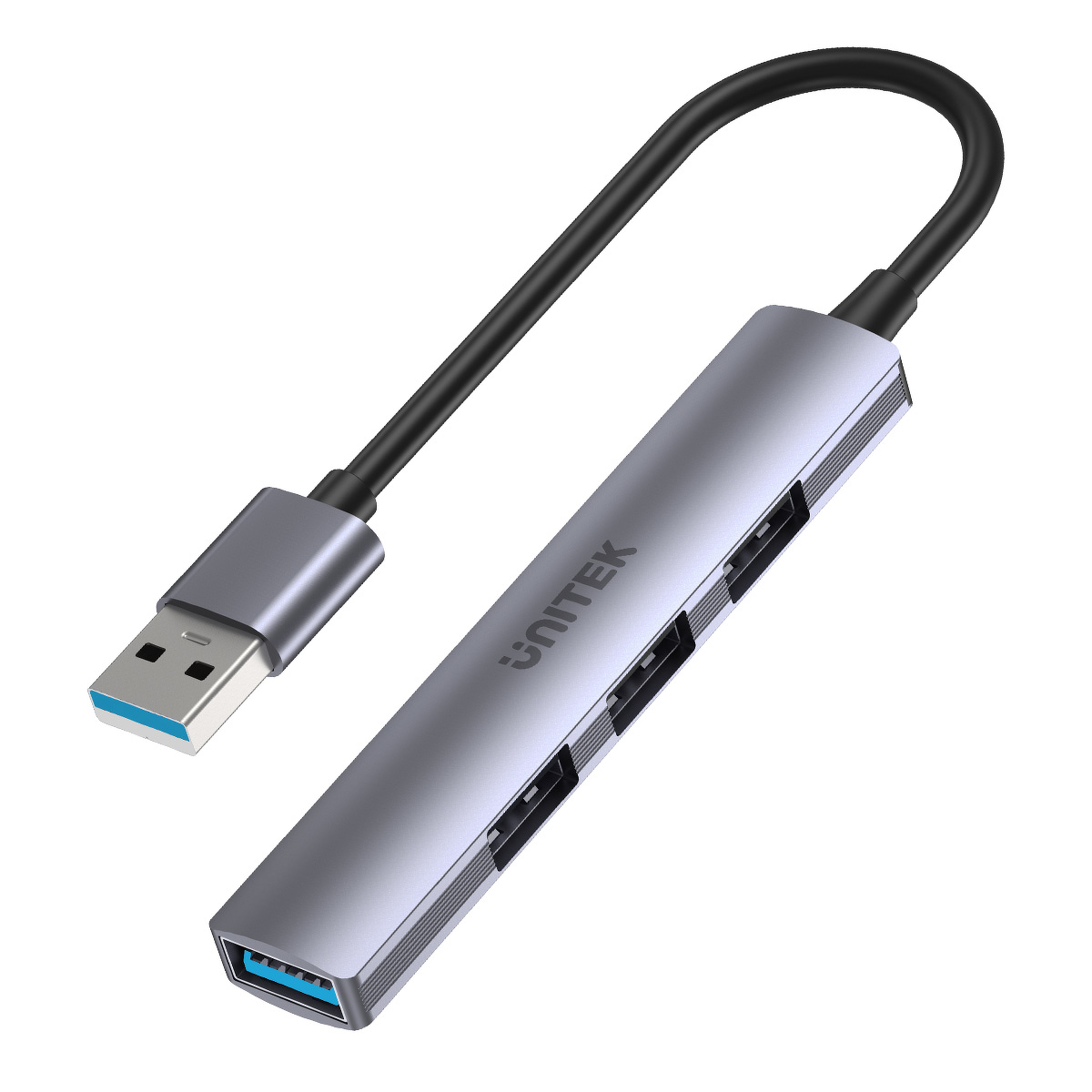 Unitek H1208A 1x USB Type-A 3.0 / 3x USB Type-A 2.0 HUB (4 port) (H1208A)