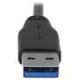 StarTech.com USB3AU2MRS USB кабел USB 3.2 Gen 1 (3.1 Gen 1) 2 м USB A Micro-USB B Черен