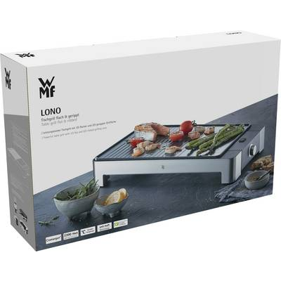 WMF 0415340011 griglia per raclette 2300 W Nero, Acciaio inox