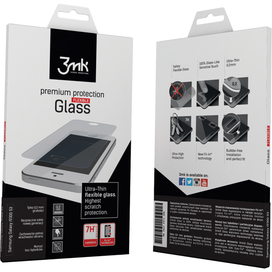 Стъклен Протектор 3MK за Sony Xperia Z3 Compact D5803, Прозрачен