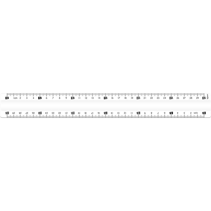 Maped 245620 Study Unbreakable Vonalzó műanyag törhetetlen - 30 cm (245620)