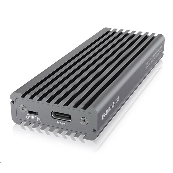 ICY BOX IB-1817M-C31 Box esterno SSD Grigio M.2