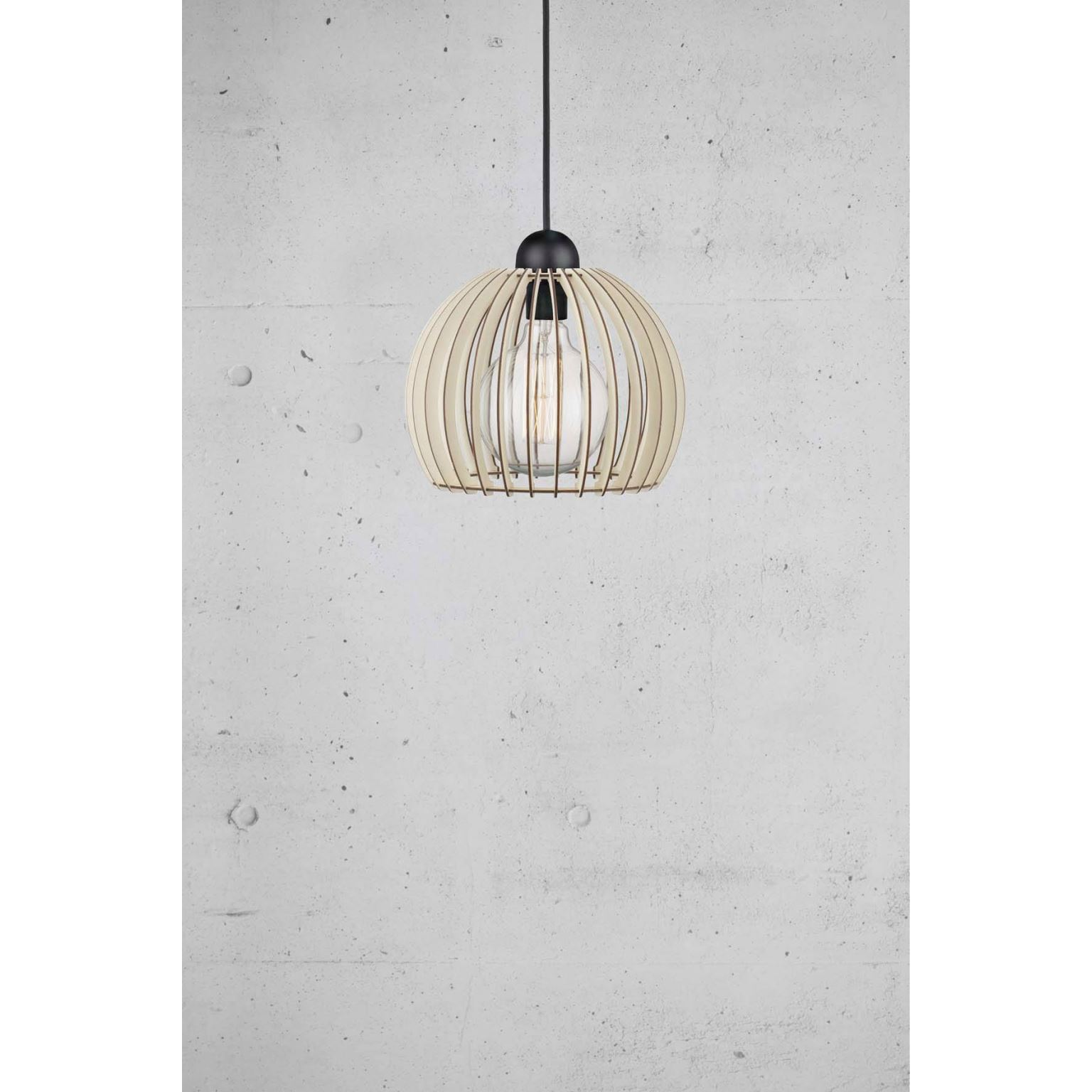 Nordlux Chino 25 Függőlámpa E27 60W Fa (84823014) (NO84823014)