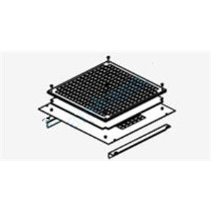 Conteg ventilátor panel keret (2,3) 1000mm szűrővel szürke (CDP-VER-031F) (CDP-VER-031F)