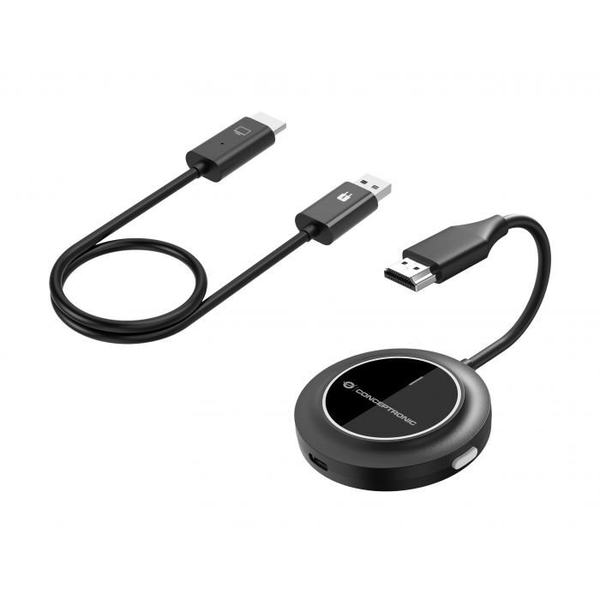 Conceptronic ATHERIC02B adattatore per lettori wireless HDMI/USB Full HD Dongle
