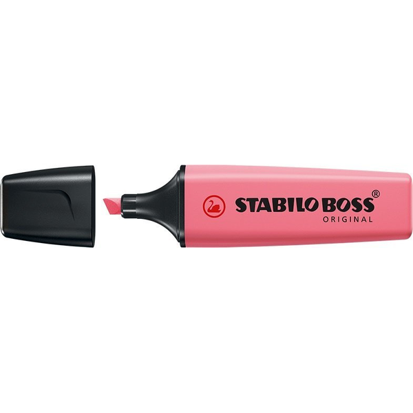 STABILO Boss Original Pastel evidenziatore 1 pz Punta smussata Rosa