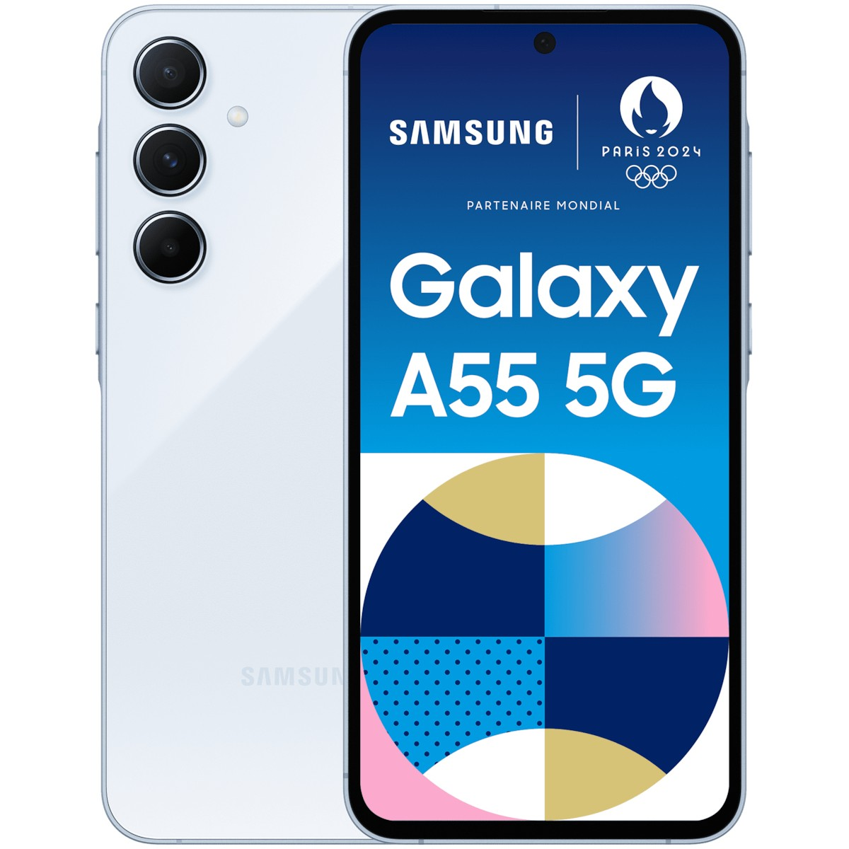 Samsung Galaxy A55 128GB 8RAM 5G DE blue (SM-A556BLBAEUB)