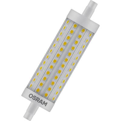 OSRAM HOMELIGHTING 4058075432550 LED EEK E (A - G) R7s Rúd forma 15 W = 125 W Melegfehér (Ø x H) 29 mm x 118 mm 1 db