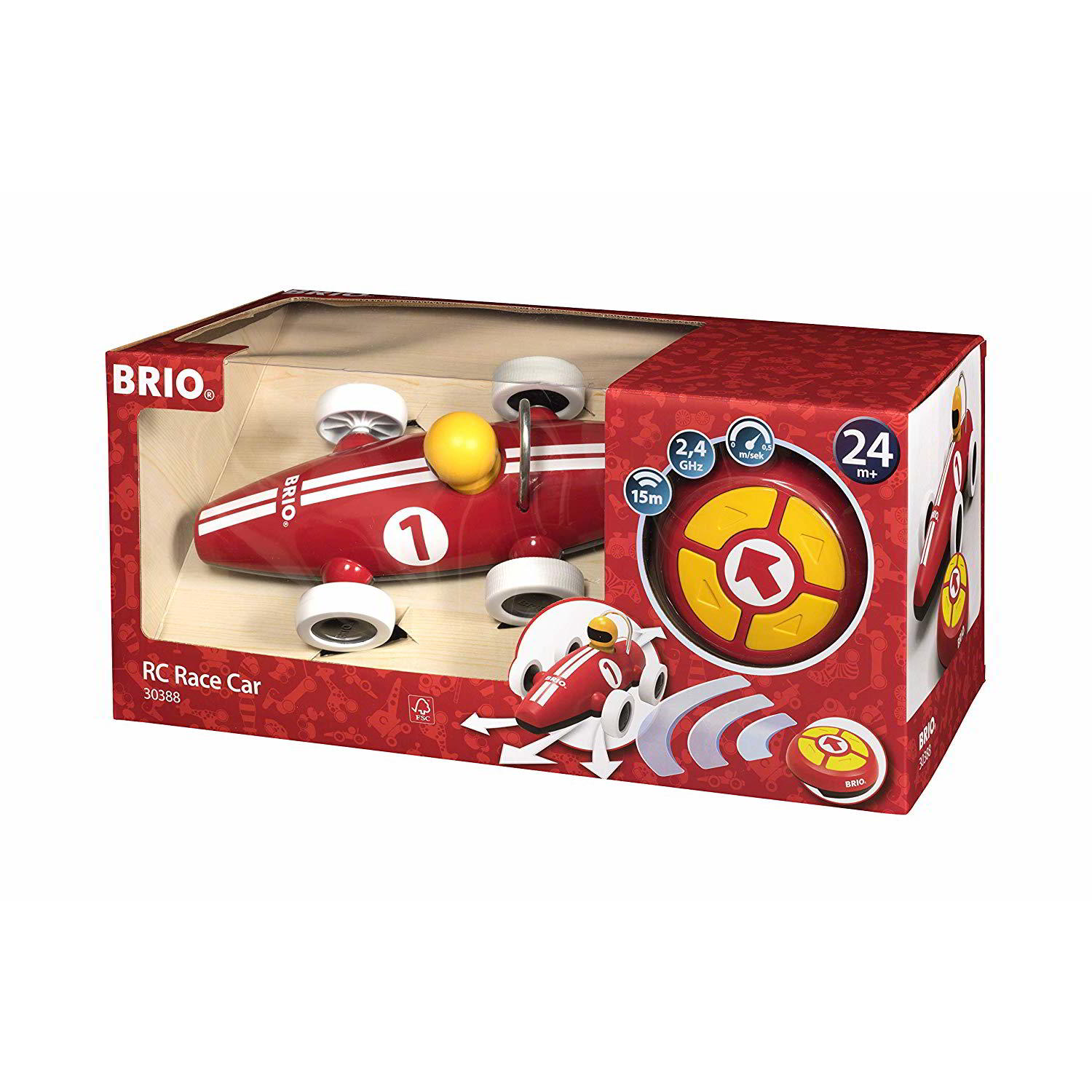 BRIO Távírányítós versenyautó (30388)