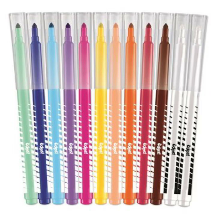 Maped Color'Peps Oops! 3.6 mm Filctoll készlet - Vegyes színek (12 db / csomag) (844200)