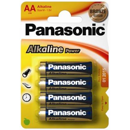 Panasonic 1.5V Alkáli AA ceruza elem Alkaline Power (4db / csomag) (LR6APB/4BP) (LR6APB/4BP)