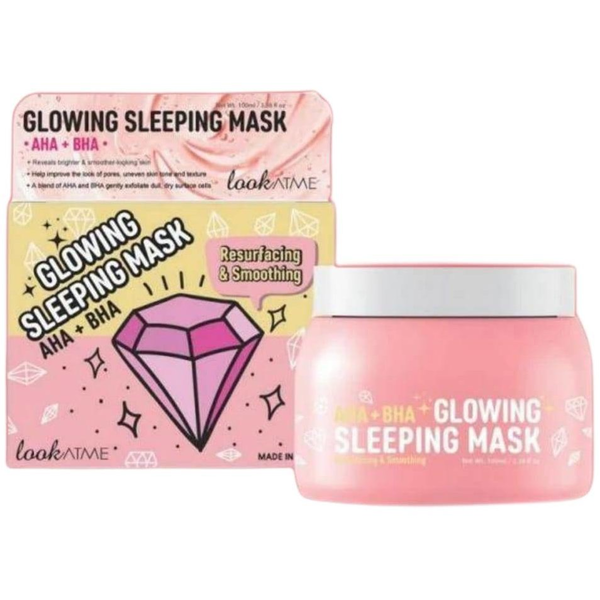 LOOK AT ME AHA+BHA Glowing Sleeping Mask 100 ml