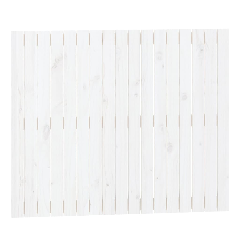 fehér tömör fenyőfa fali fejtámla 108x3x90 cm (824874)