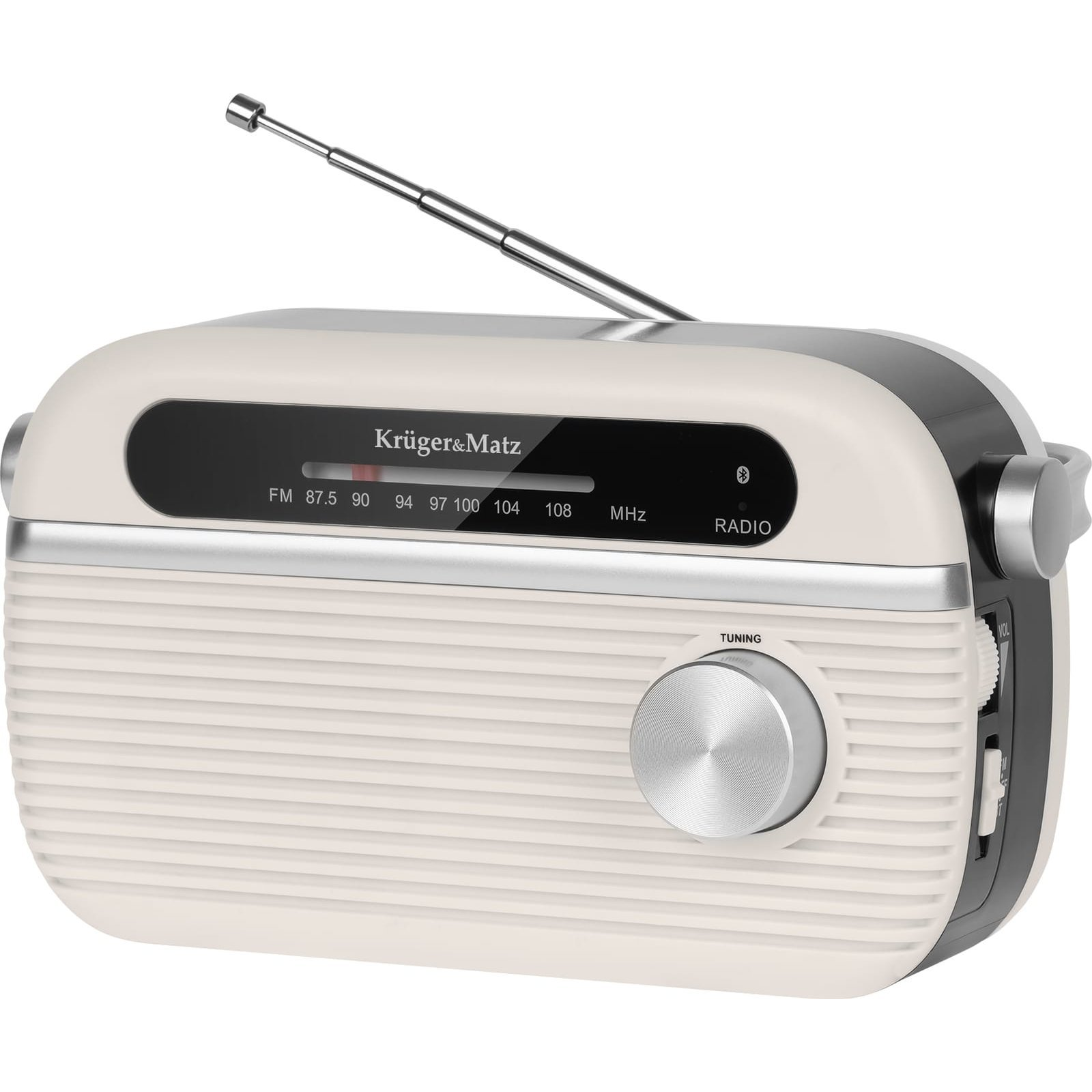 Kruger & Matz KM0826 Bluetooth Rádió, bézs (KM0826)