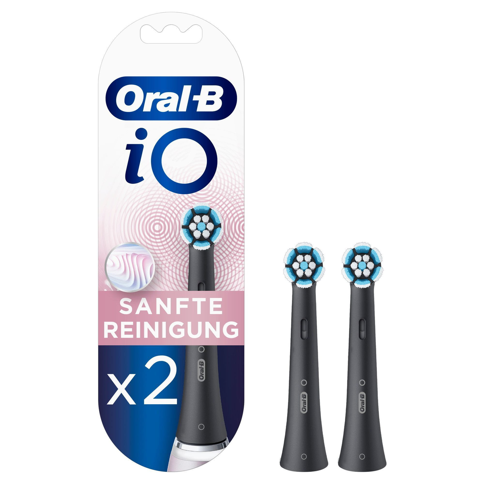 Oral-B iO Gentle Care Elektromos Fogkefe fej (2db) (REINIGU)