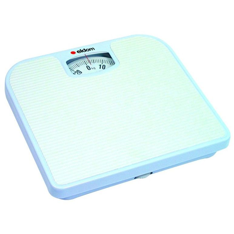 Osobná váha Eldom mechanická biela 120 kg 1000 g