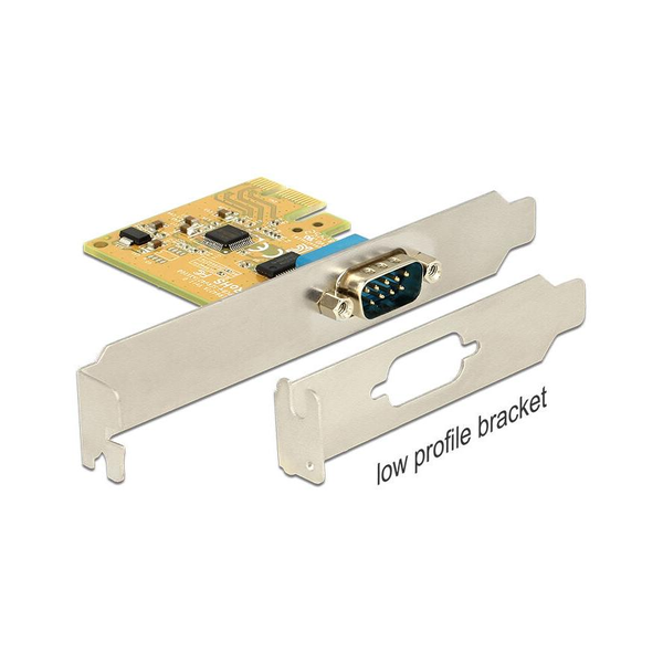 DELOCK PCI Expr Card 1x D-Sub9 ext +LowProfile