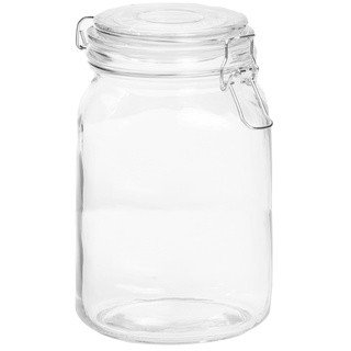 GLASS JAR IN SQUARE SHAPE 1500ML
