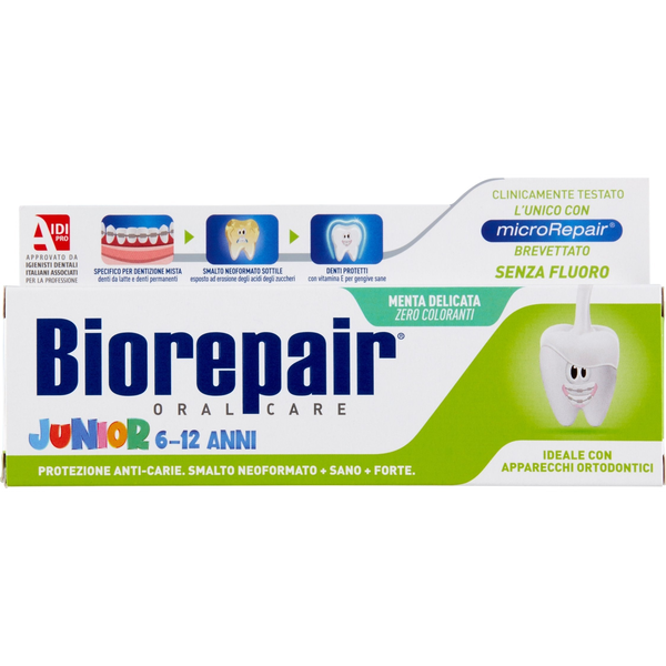 BIOREPAIR DENTIFRICIO      75 ML. JUNIOR 6-12 ANNI