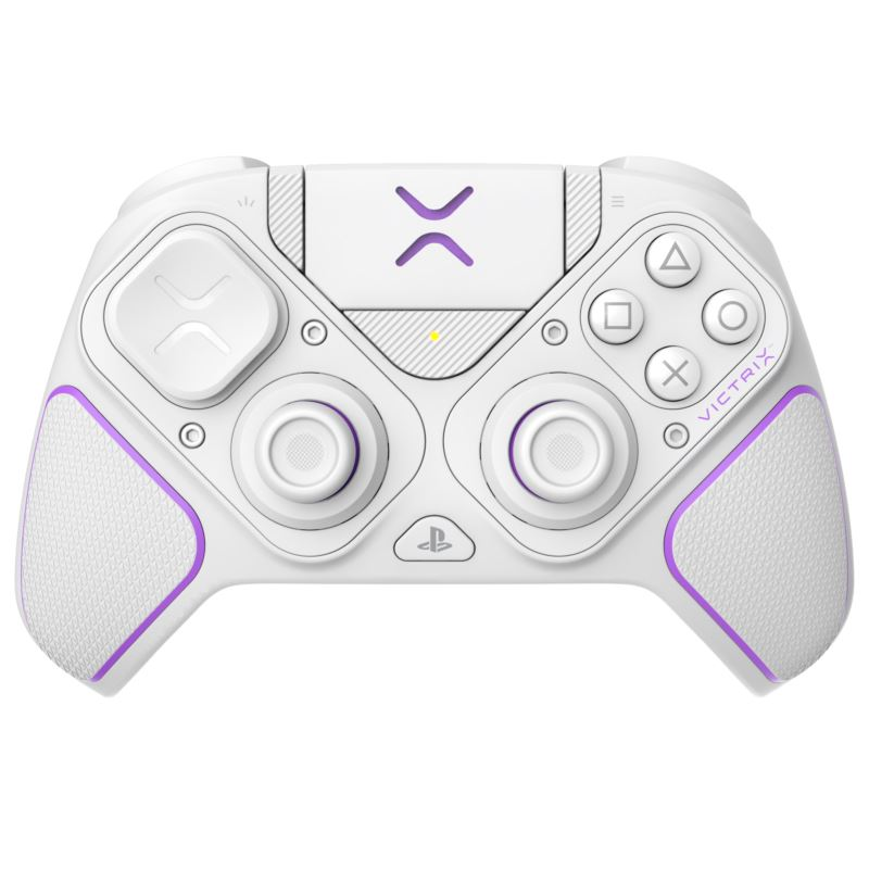 PDP Victrix Pro BFG PlayStation 5 vezeték nélküli kontroller fehér (052-002-WH) (052-002-WH)