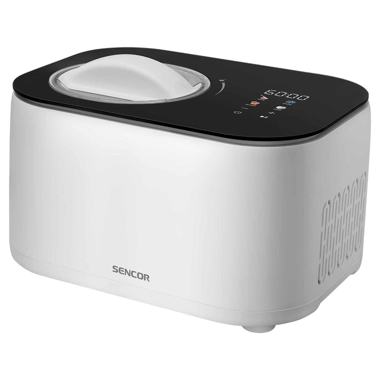 Sencor SIC 3000WH Fagylaltkészítő 1L 100W - Fekete/Fehér (SIC 3000WH)