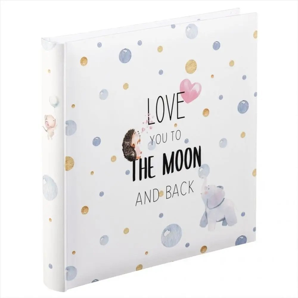 Hama To The Moon fotoalbum og arkbeskyttelse Flerfarvet 100 ark 10 x 15 cm Indbinding af bøger