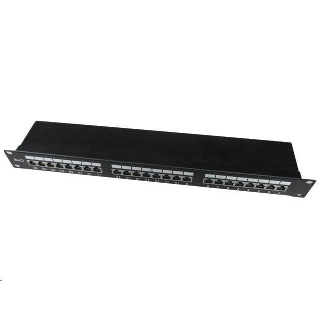 Gembird NPP-C624-002 patch panel 24 port 1U 19