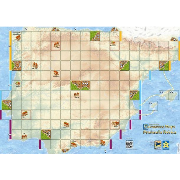Hans im Glück Carcassonne Ibériai-félsziget térlép (19112182) (HIG19112182)