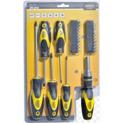  Modeco KPL. WKRĘTAKÓW 26CZ GRZECHOTKA+ZESTAW GROTÓW [HOME] - 1sz - MN-11-022