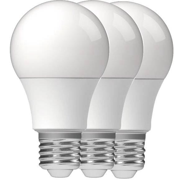 LightMe LED fényforrás E27 Izzólámpa forma 8.8 W = 60 W Melegfehér 3db (LM85916) (LM85916)