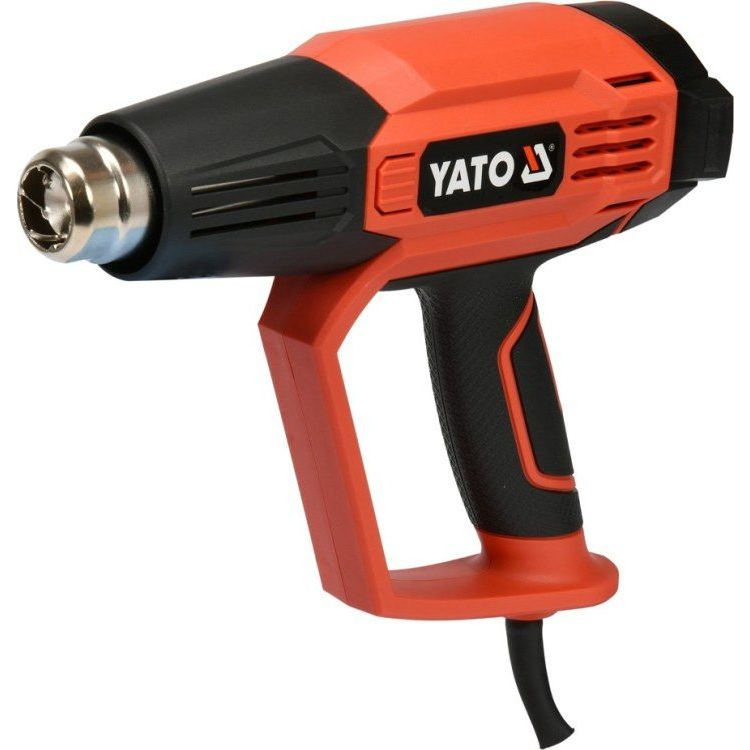 YATO Hőlégfúvó Tartozékokkal LCD Kijelzővel 50 - 650 °C 1600 W (YT-82296)