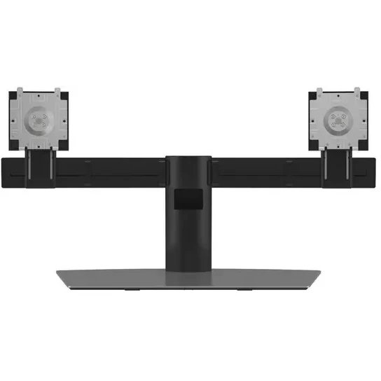 DELL Dual Monitor Stand 68,6 cm (27") Bureau Aluminium, Zwart