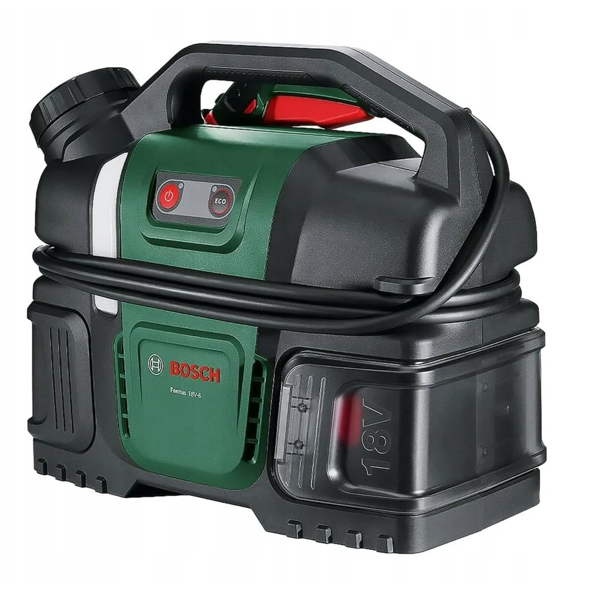 Bosch Fontus 18V-6 akkus mosó 20 Bar (akku és töltő nélkül), kartondobozban (06008B6200)