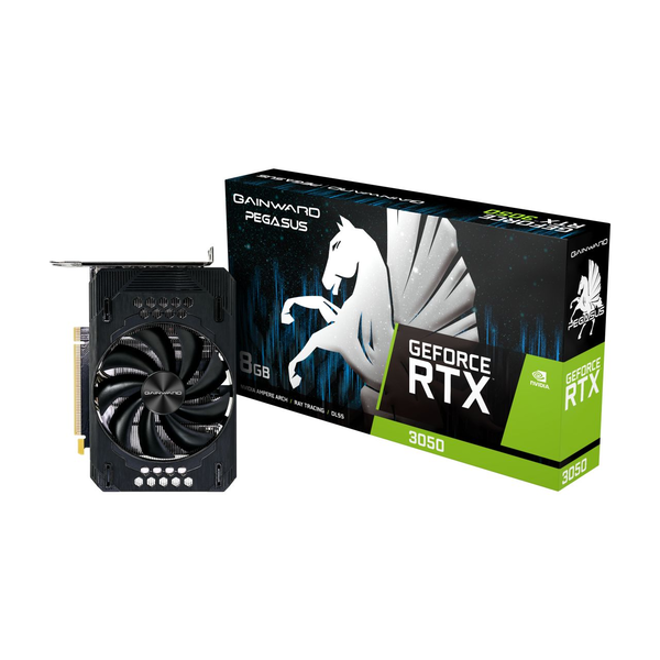 Видео карта Gainward GeForce® RTX™ 3050 Pegasus, 8GB GDDR6, 128-bit