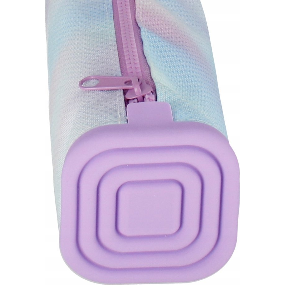 Starpak Egyterű Tolltartó Szilikonnal - Lila (STK PIO643)