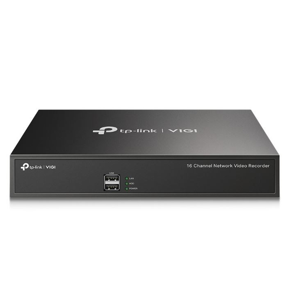 TP-Link VIGI NVR2016H мрежои видеорекордер (NVR) Черен
