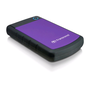 Външен хард диск Transcend StoreJet H3P, 2TB, 2.5", USB 3.0, Лилав