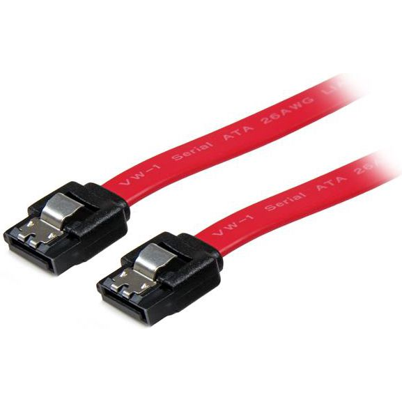 StarTech.com LSATA18 SATA-kabel 0,457 m SATA 7-pin Rood