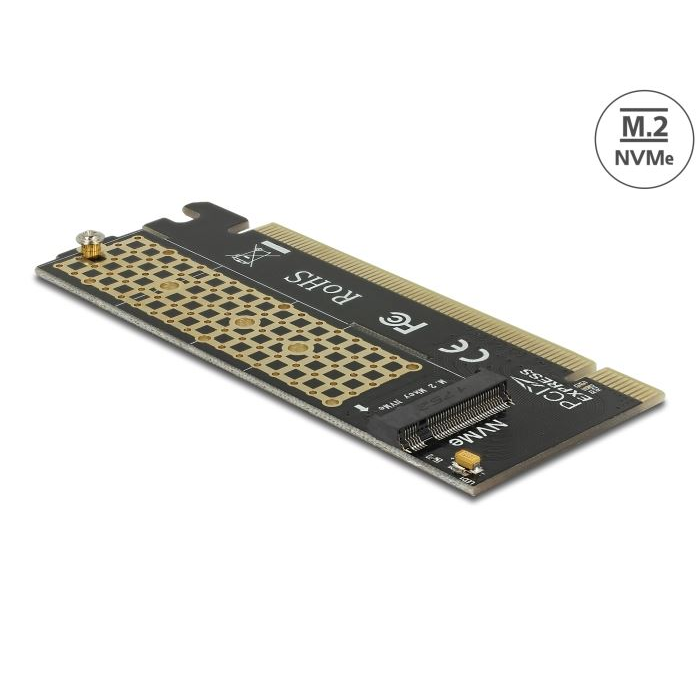 Delock PCI Express x16 kártya - 1 x NVMe M.2 Key M (90300) (delock90300)